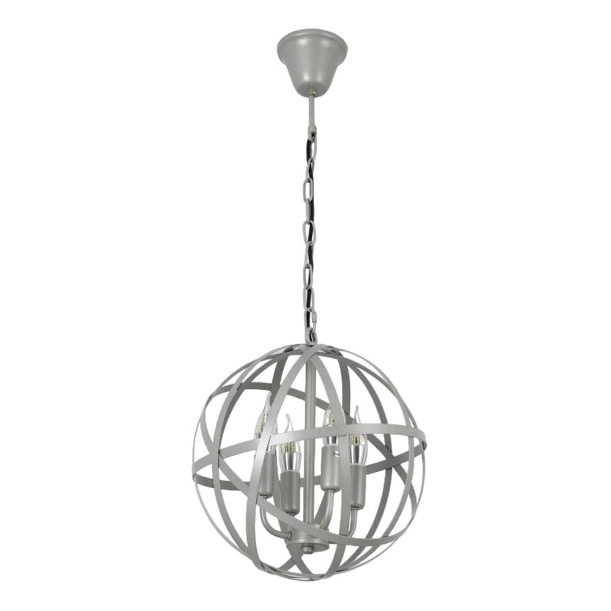 Paris Prix Suspension en Métal Design  Vénus  34cm Gris