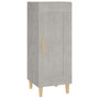 Voir la diapositive 2 : VIDAXL Buffet Gris beton 34,5x34x90 cm Bois d'ingenierie