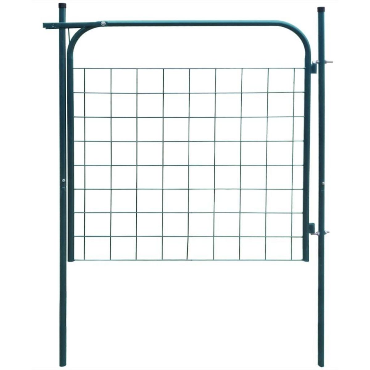 VIDAXL Portail de cloture de jardin 100 x 100 cm Vert