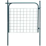 VIDAXL Portail de cloture de jardin 100 x 100 cm Vert