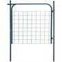 Voir la diapositive 1 : VIDAXL Portail de cloture de jardin 100 x 100 cm Vert
