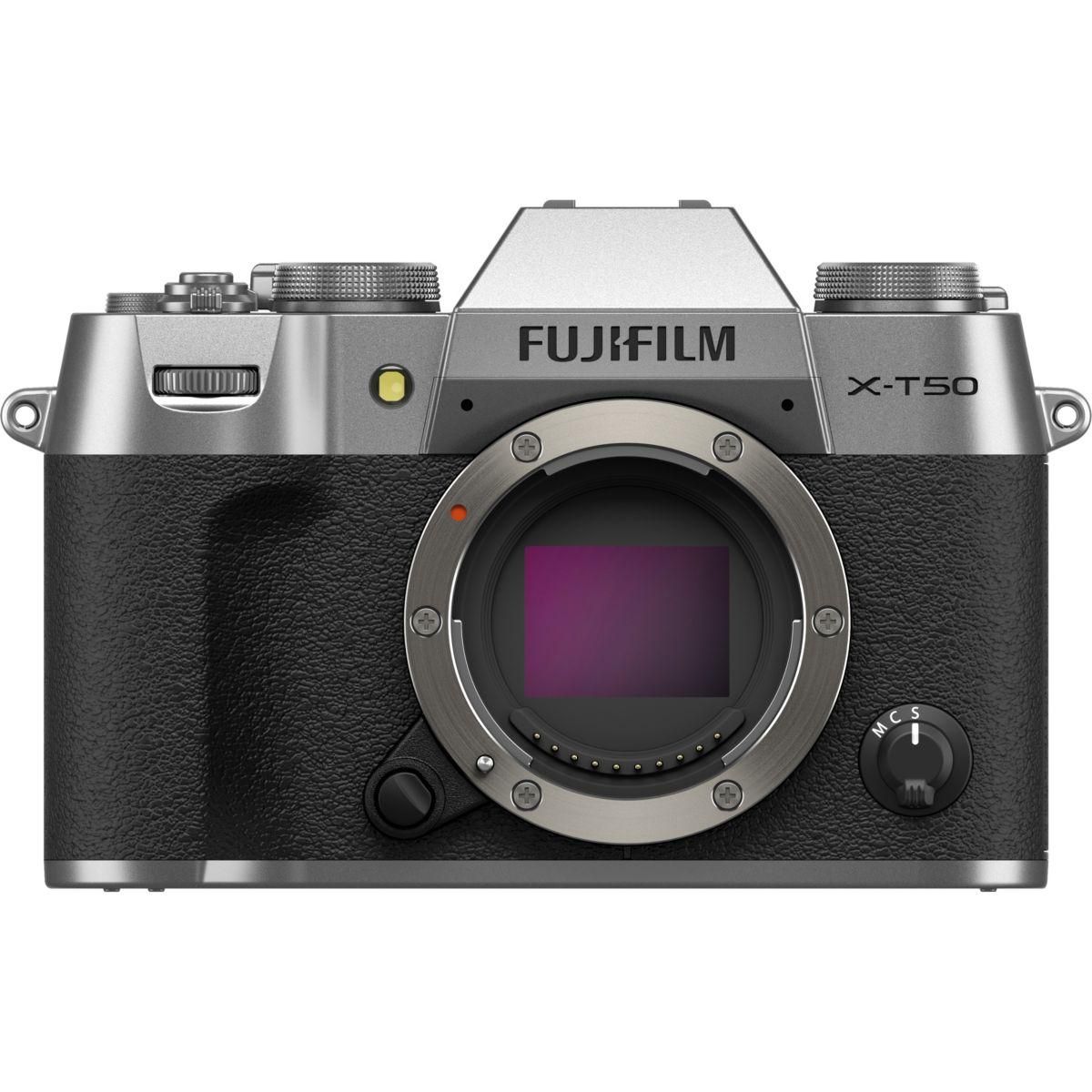 FUJIFILM Appareil photo Hybride X-T50 Silver WWI