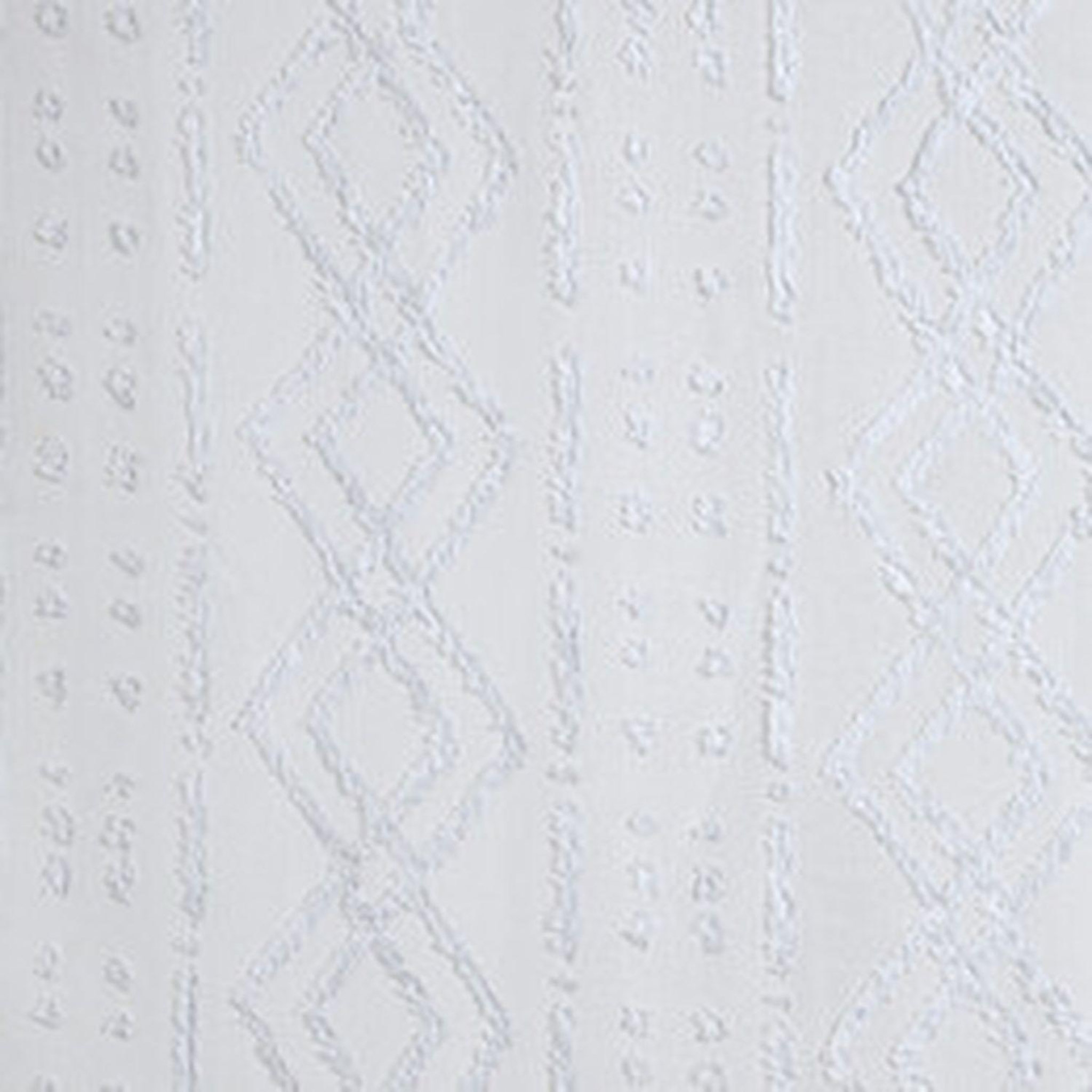 Voir la diapositive 2 : ATMOSPHERA Voilage sama impression jacquard 140 x 240 cm - gris