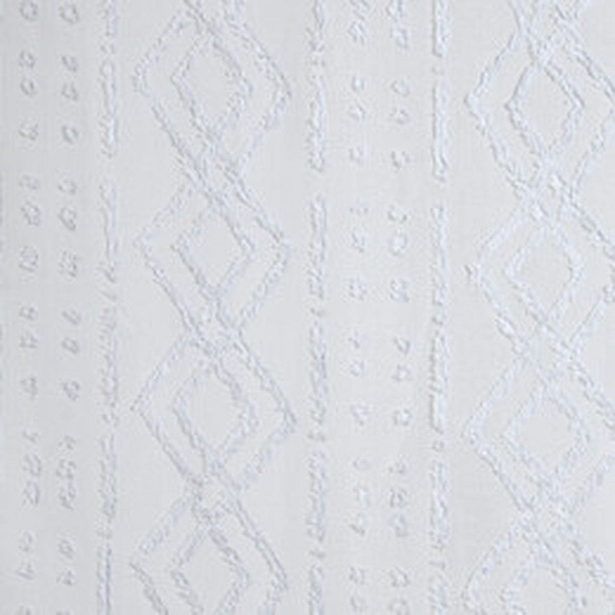 ATMOSPHERA Voilage Sama impression jacquard 140 x 240 cm - Gris