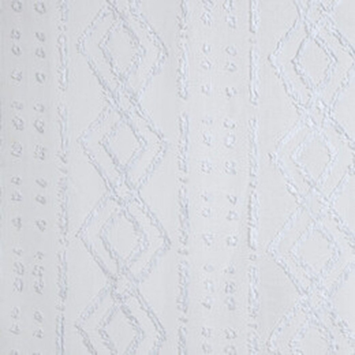 ATMOSPHERA Voilage Sama impression jacquard 140 x 240 cm - Gris