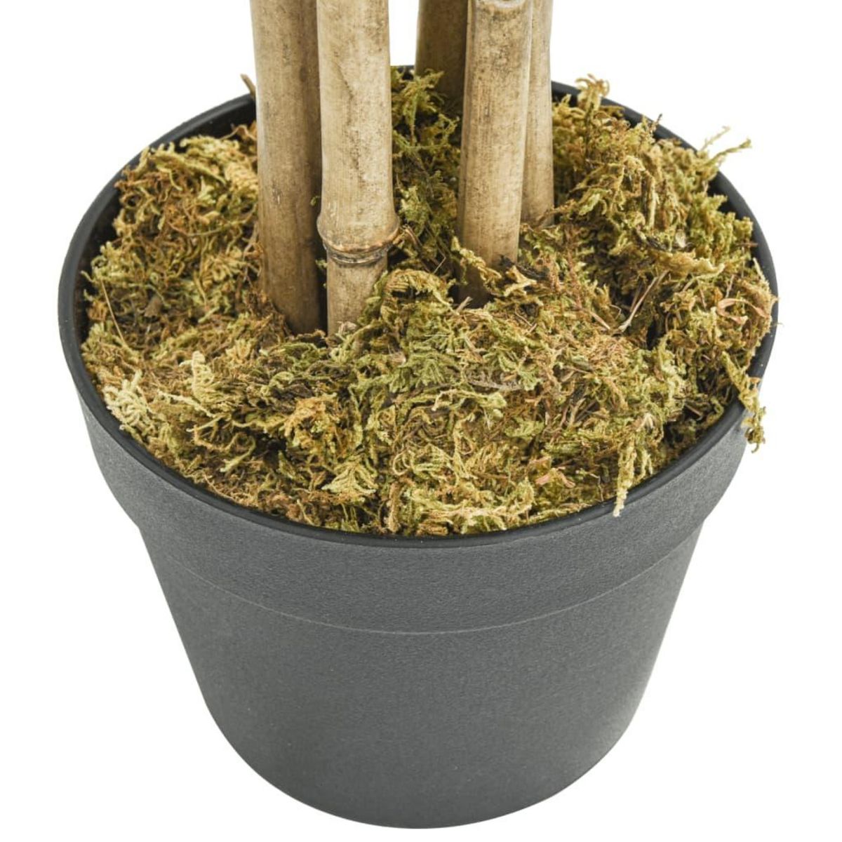 VIDAXL Bambou artificiel 1288 feuilles 180 cm vert