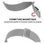 Voir la diapositive 4 : IBROZ Bracelet Galaxy Watch7 Ultra 47mm Milanese Silver