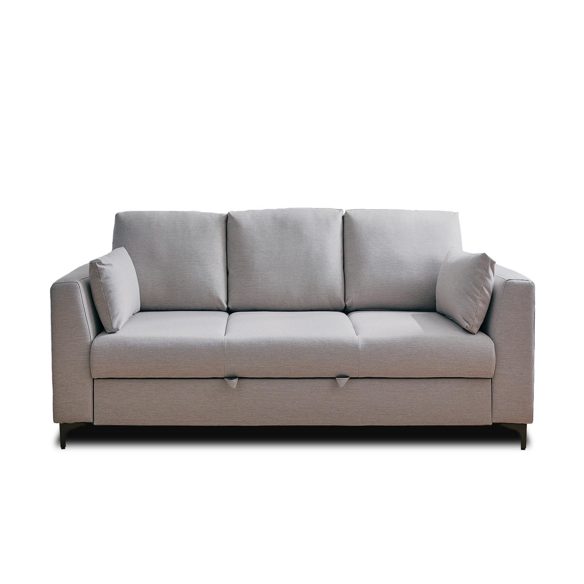 Voir la diapositive 6 : LISA DESIGN Tala - canapé 3 places - convertible - en tissu