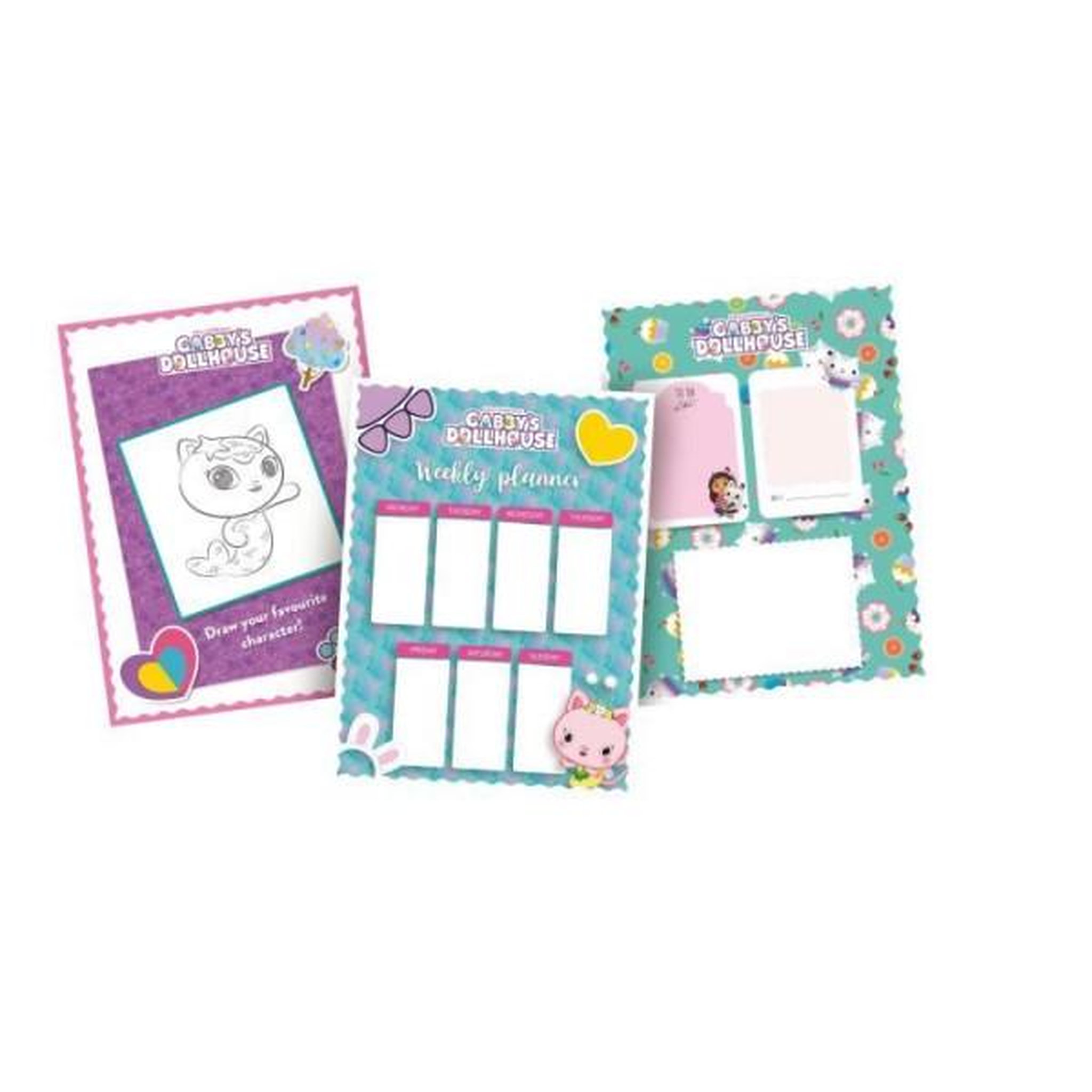 Voir la diapositive 4 : LISCIANI GIOCHI Journal secret - lisciani - gabby's dollhouse - stylos magiques - lampe uv et cadenas - personnalisation créative