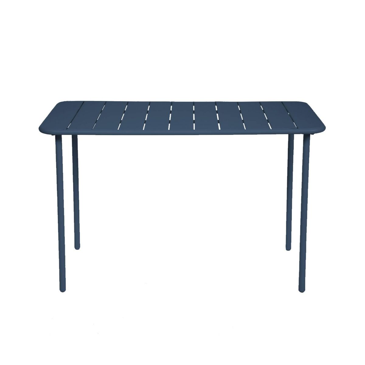 SWEEEK Table de jardin métal 4 places, Amelia L 120 x 70 x 72,5cm