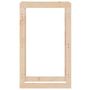 Voir la diapositive 5 : VIDAXL Support pour bois de chauffage 60x25x100 cm Bois de pin massif