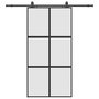 Voir la diapositive 2 : VIDAXL Porte coulissante avec kit de quincaillerie noir 102,5x205 cm