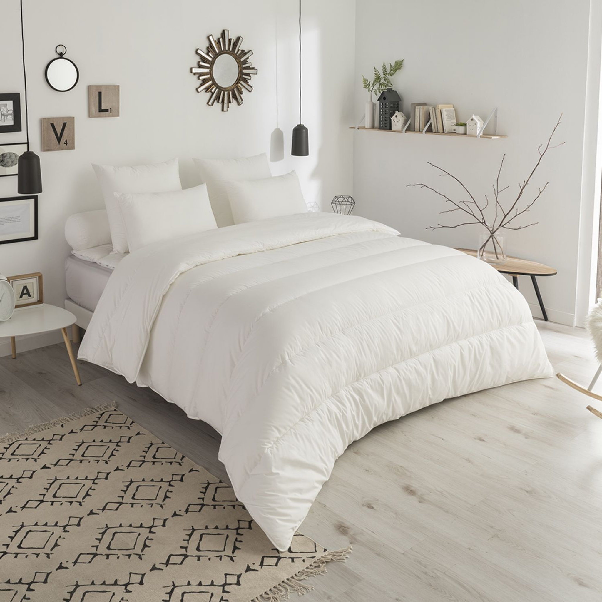 Voir la diapositive 2 : DODO Couette Tempérée SUPRELLE BLUE 300 g/m²