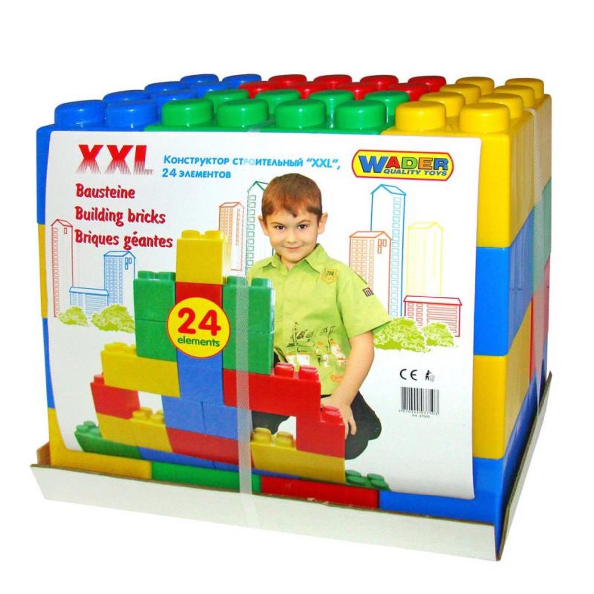 POLESIE Polesie Building blocks XXL, 24dlg.