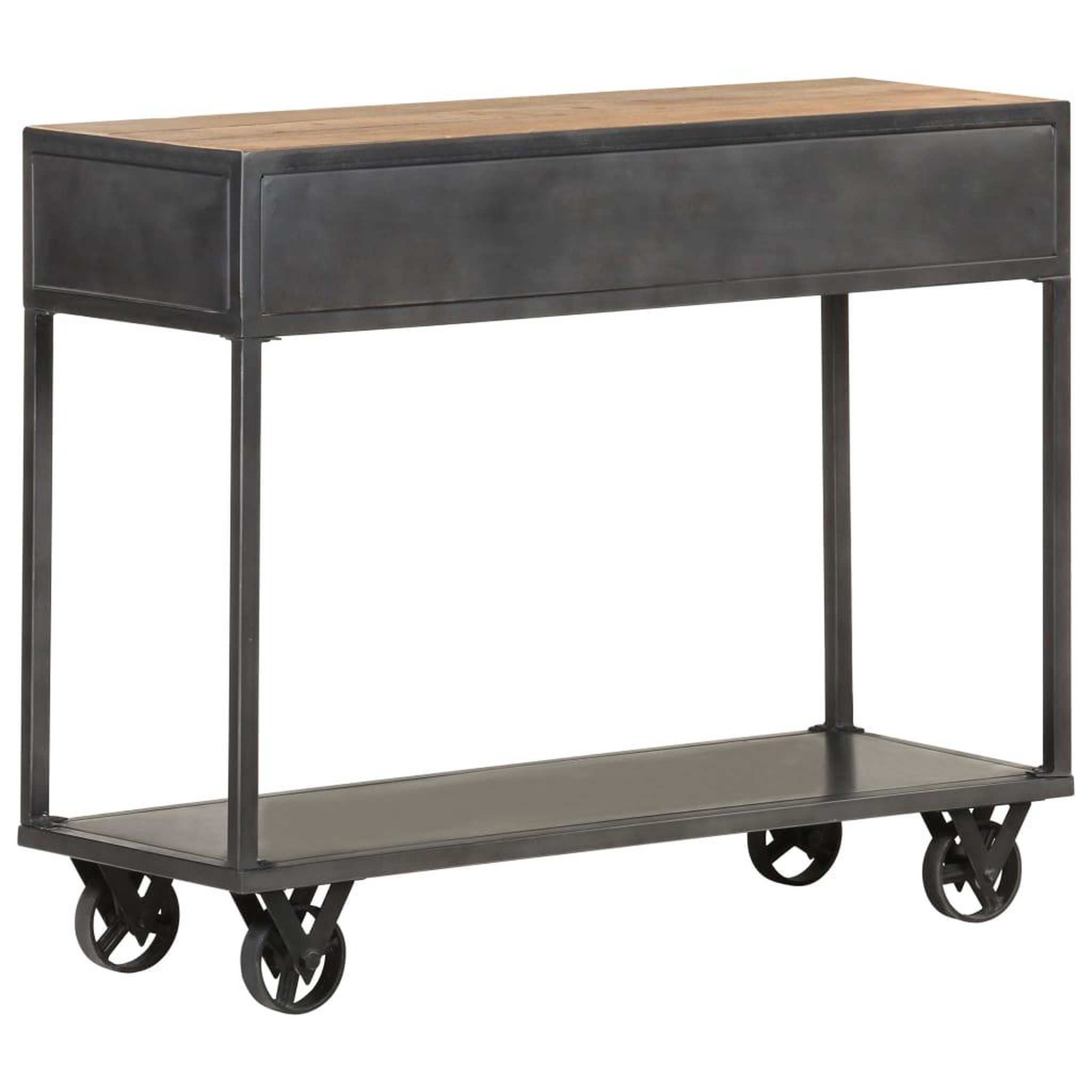 Voir la diapositive 4 : VIDAXL Table console 90x35x74 cm bois de recuperation massif