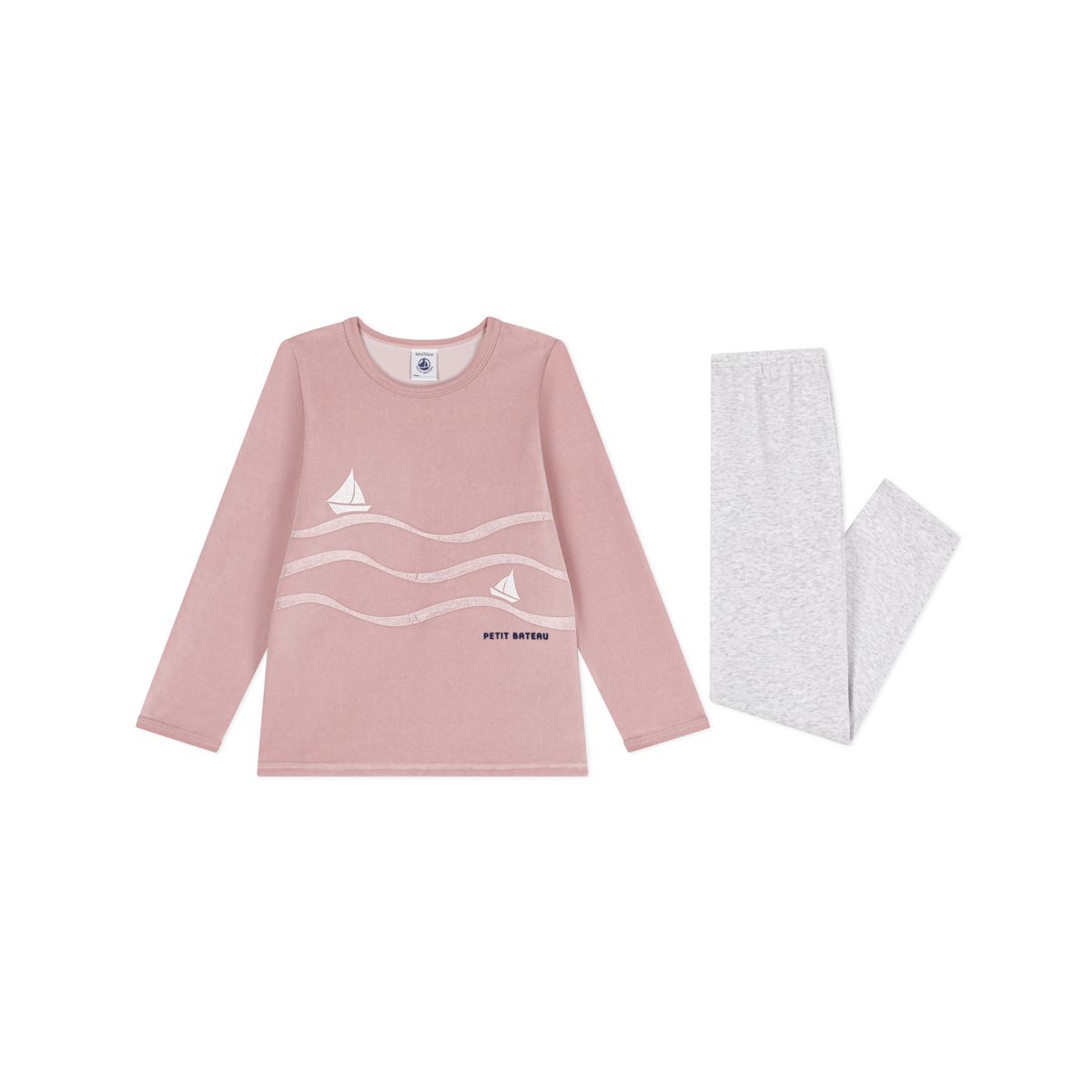 PETIT BATEAU Pyjama rose fille