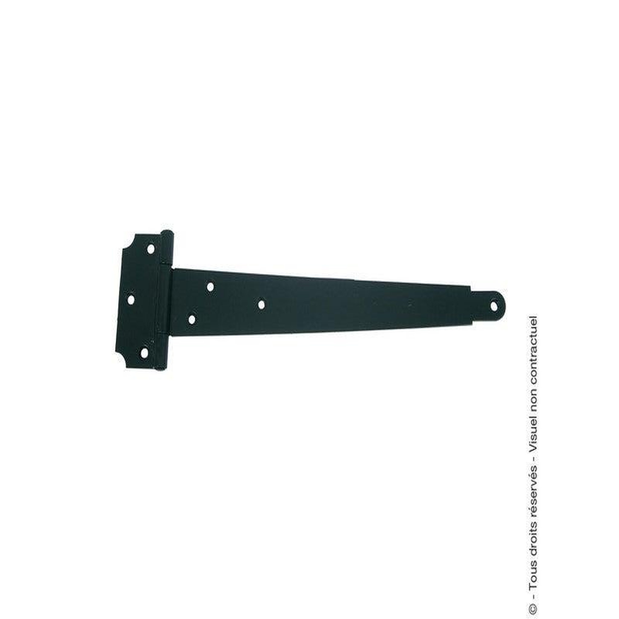 CENTRALE BRICO Charnière Universelle Acier Pour Porte, L.100 X L.55 Mm