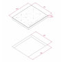 Voir la diapositive 4 : TEKA Table de cuisson à induction 60cm 3foyers 5900w - 112520006