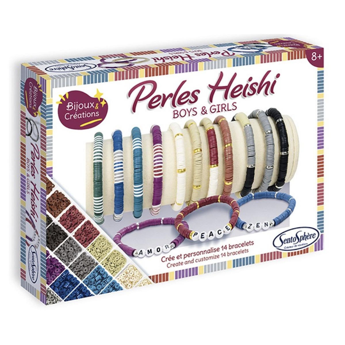Sentosphere Coffret creatif - Perles Heishi boys and girls -