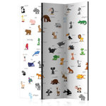 Paris Prix Paravent 3 Volets  Animals for Children  135x172cm