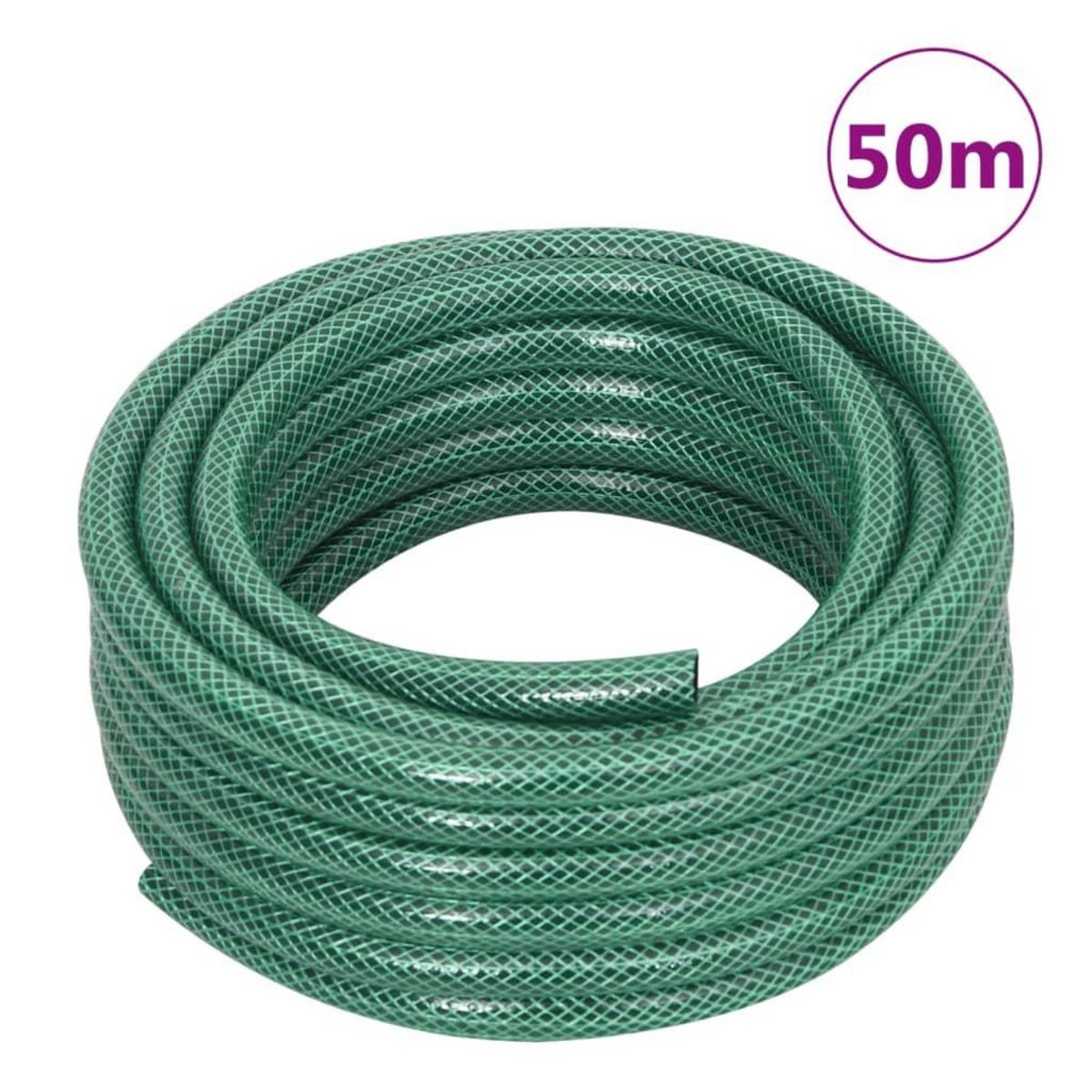 VIDAXL Tuyau d'arrosage vert 0,5  50 m PVC