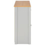 Voir la diapositive 5 : VIDAXL Buffet Gris 112x35x81 cm