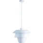 Paris Prix Lampe Suspension Design  Glenwood  150cm Blanc