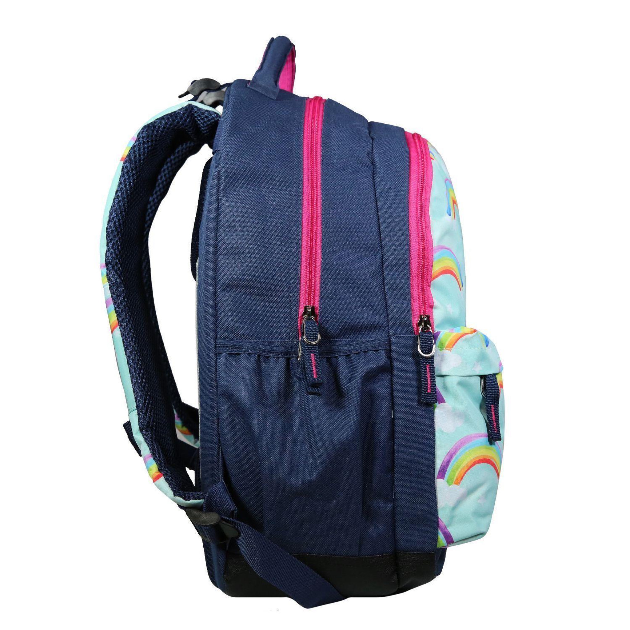 Voir la diapositive 3 : Bagtrotter BAGTROTTER Sac à dos 2 compartiments Phileas Arc En Ciel Bleu - Le Plus Confortable des Sacs A Dos - Ergonomie/Confort/Sécurité - Système Smart Comfort