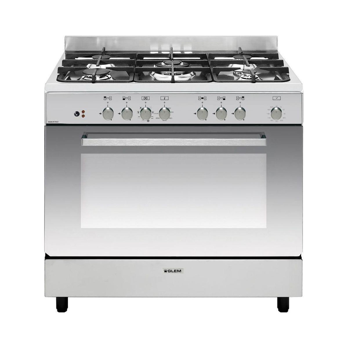 Glem Piano de cuisson gaz GE960CVIX2