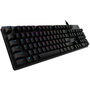 Voir la diapositive 1 : Logitech Clavier gaming mécanique Logitech G512 Carbon Lightsync RVB GX Brown Tactile