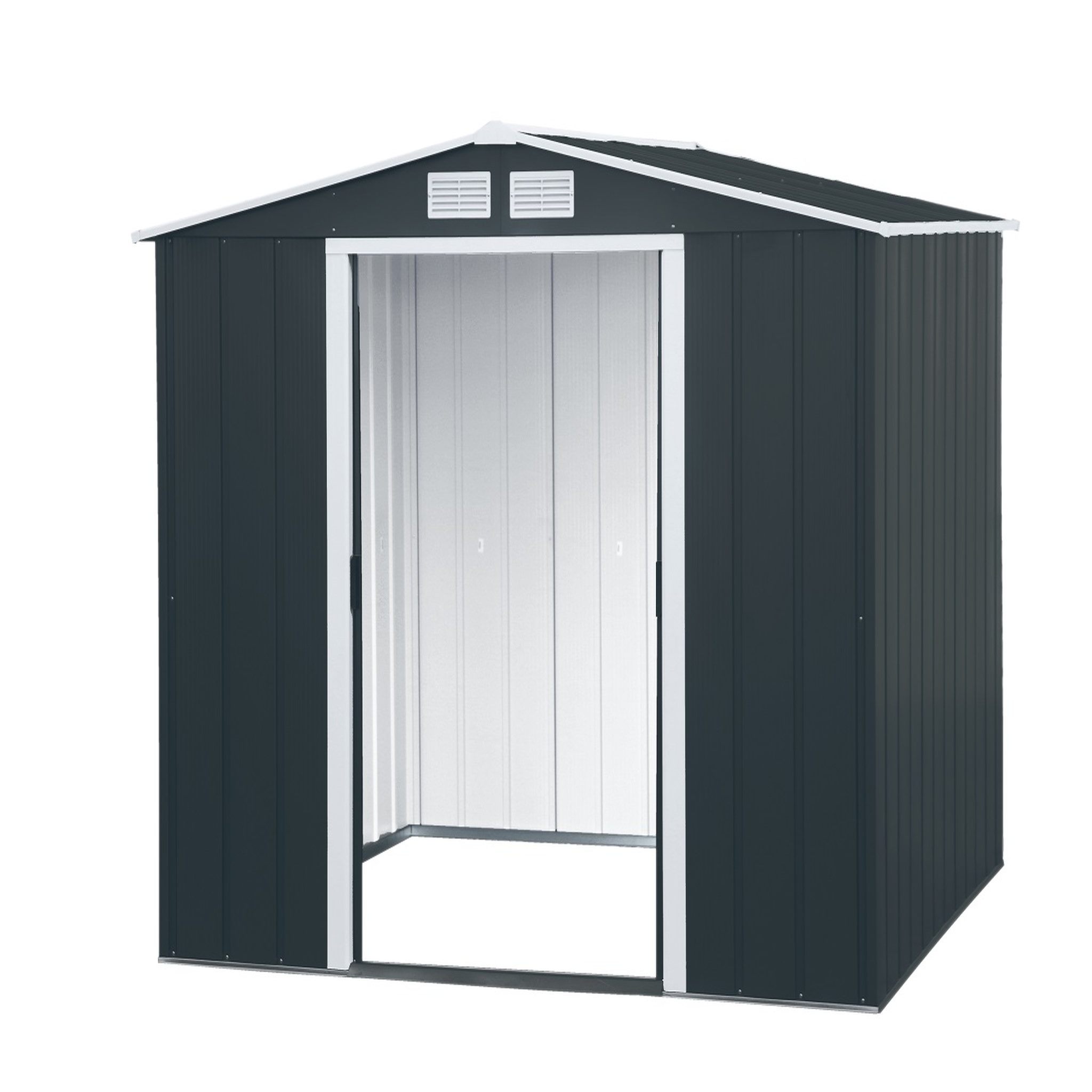 Voir la diapositive 1 : DURAMAX Abri de jardin métal - 6,31m² - MIMILI