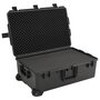Voir la diapositive 4 : VIDAXL Valise de vol portable Noir 79,5x51,5x30,5 cm PP