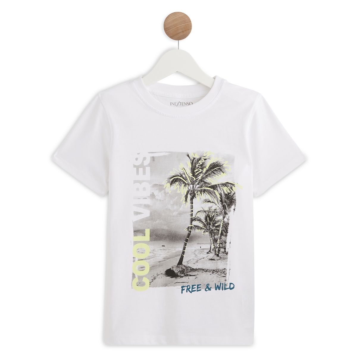 IN EXTENSO Ensemble chemise + t-shirt garçon 