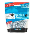 SCELL-IT Lot de 24 chevilles et vis à expansion SCELL-IT, Diam.4 et 5 x L.37 mm
