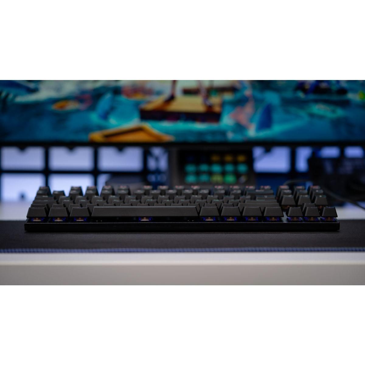 THE G-LAB Clavier gamer KEYZ MERCURY FR NOIR