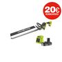 Voir la diapositive 1 : Ryobi Taille-haies RYOBI 18V One+ - 1 batterie 2.0Ah - 1 chargeur - RY18HT55A-120