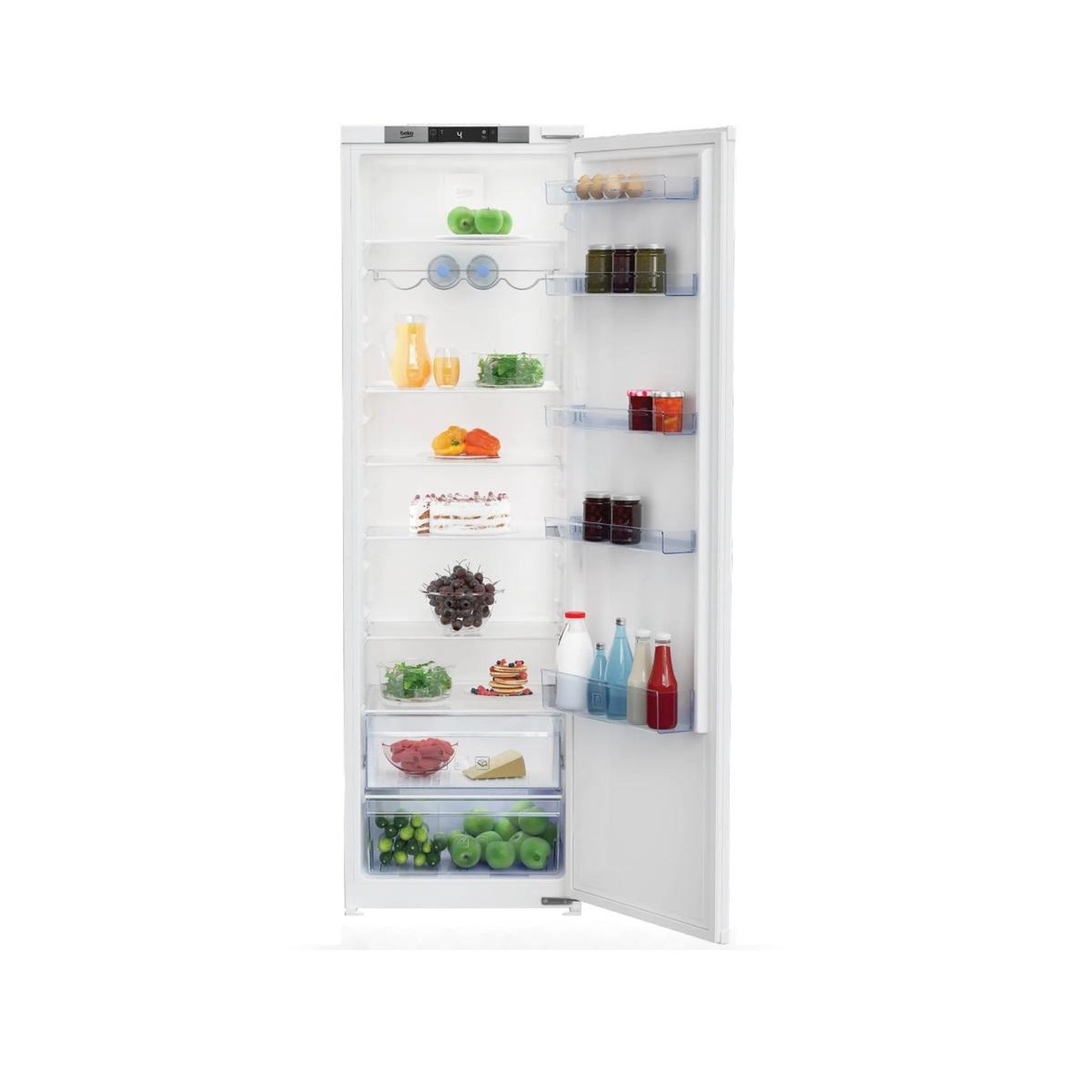 Beko Réfrigérateur 1 porte intégrable à glissière 309l - bssa315e4sfn