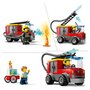 Voir la diapositive 5 : LEGO City 60375 La caserne et le camion de pompier, Jouet avec Véhicule d&rsquo;Urgence, Jouet Éducatif