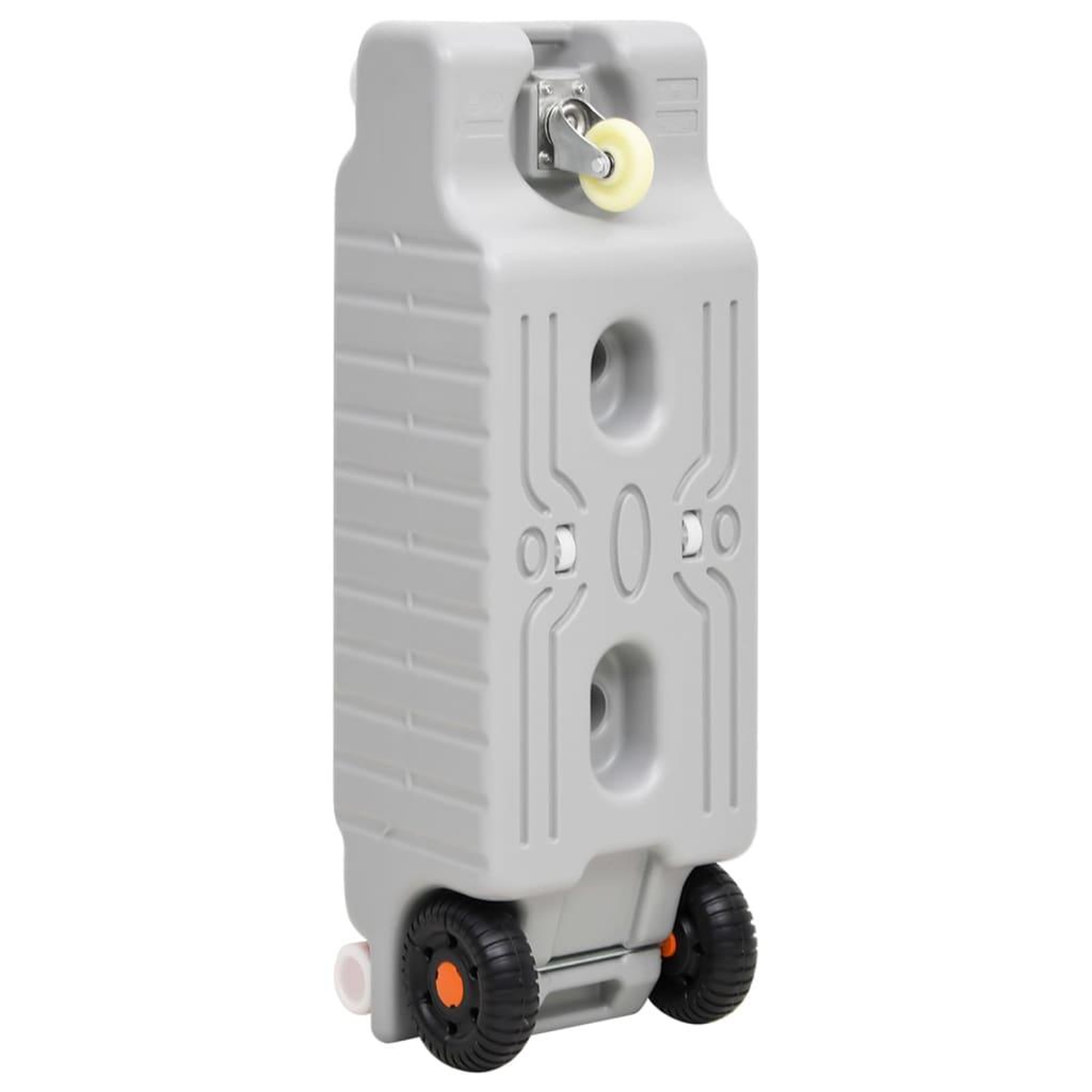 Voir la diapositive 5 : VIDAXL Reservoir d'eau a roulettes pour le camping 75 L gris
