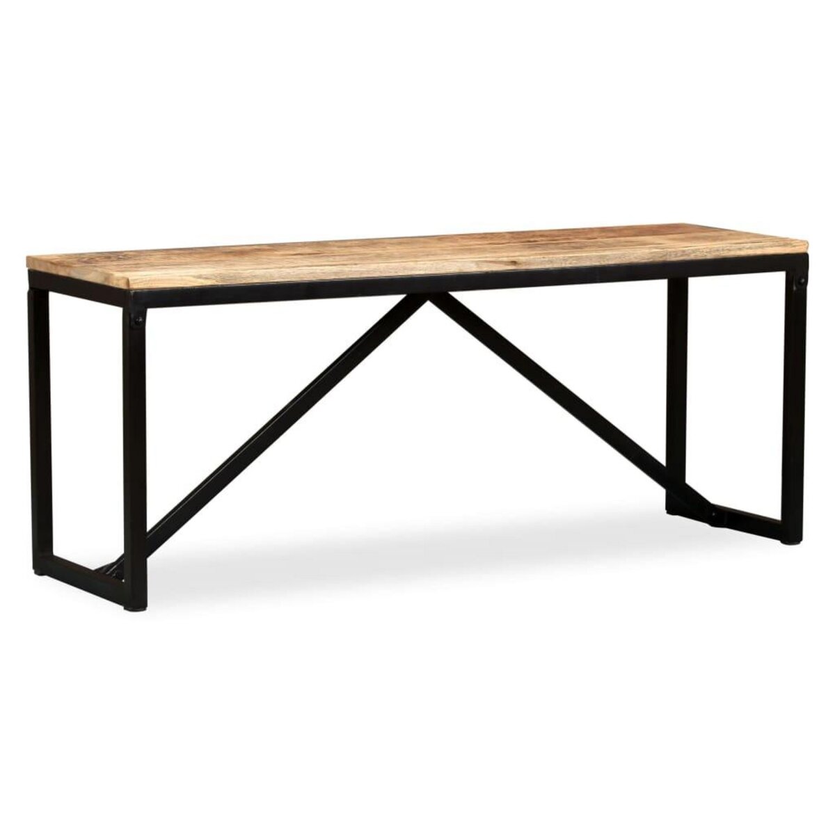 VIDAXL Banc 110 x 35 x 45 cm Bois de manguier massif