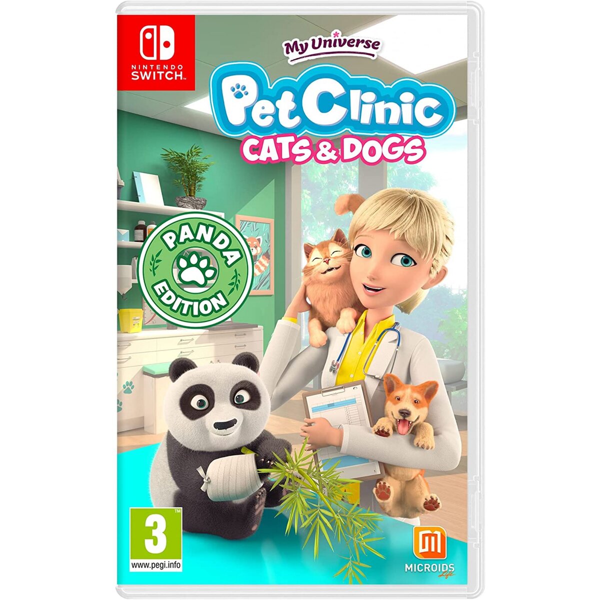 My Universe Pet Clinic Cats & Dogs Panda Edition Nintendo Switch