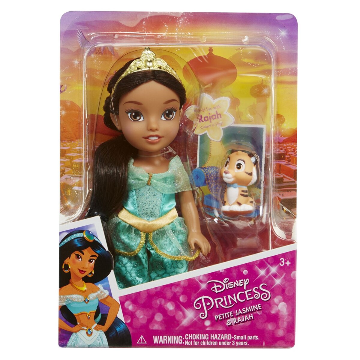 JAKKS PACIFIC Poupée Princesses Jasmine 15cm - Disney 