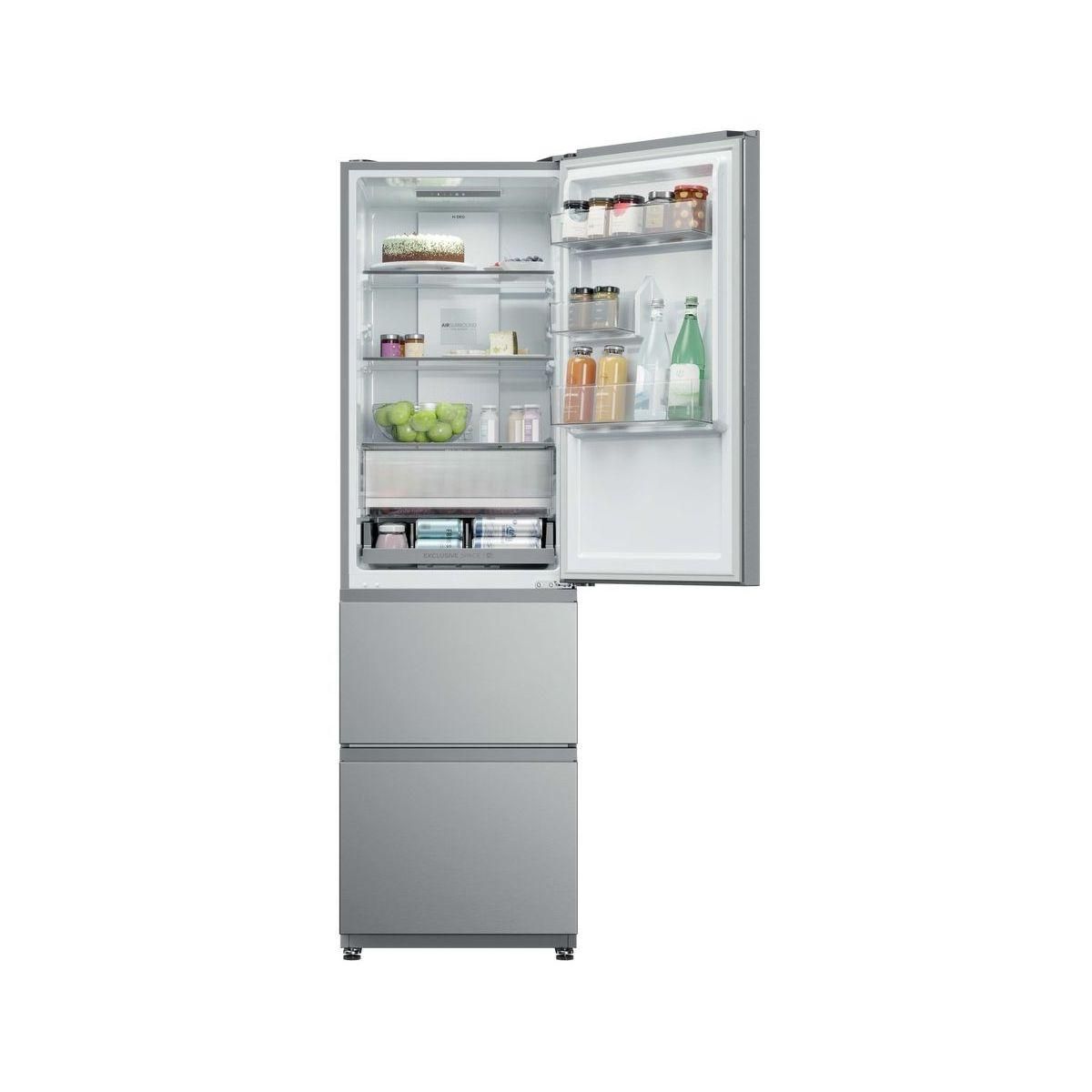 HAIER Réfrigérateur combiné HTR3518ENMX