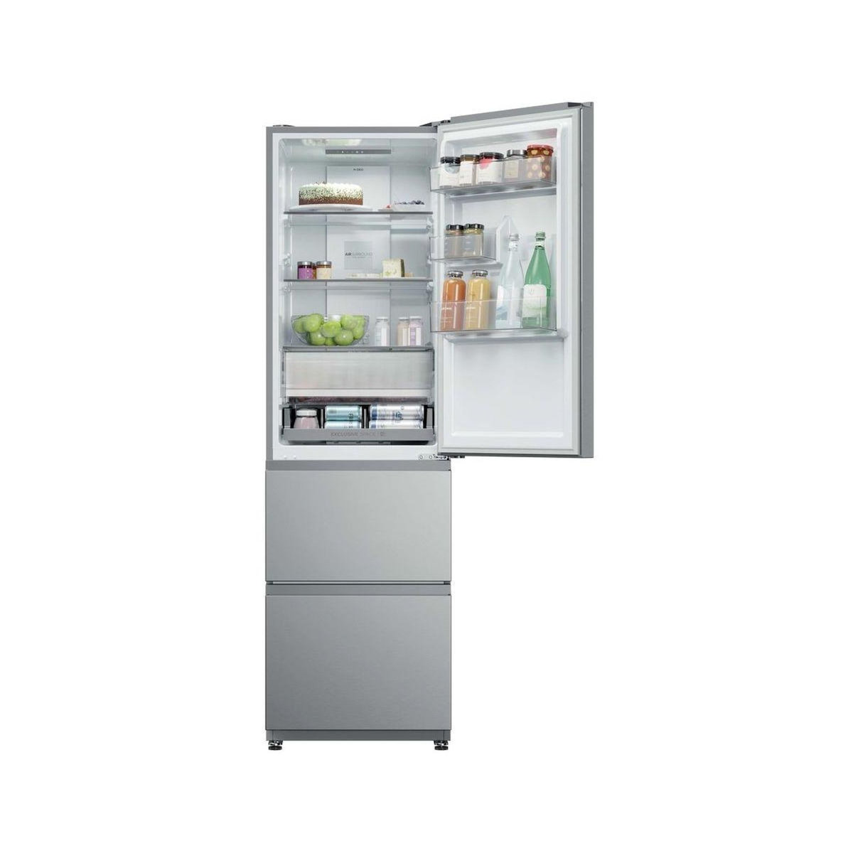 HAIER Réfrigérateur combiné HTR3518ENMX