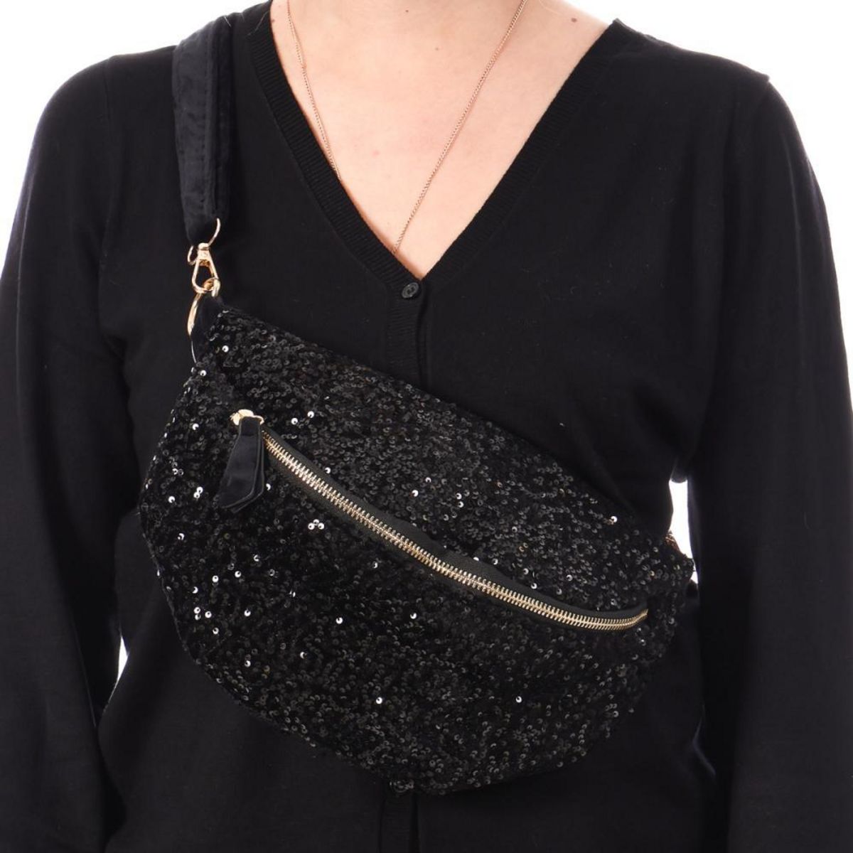 Stella Green Sac banane  Femme Stella Green Sequin