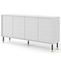 Voir la diapositive 1 : BEST MOBILIER Novara - buffet bas - 180 cm