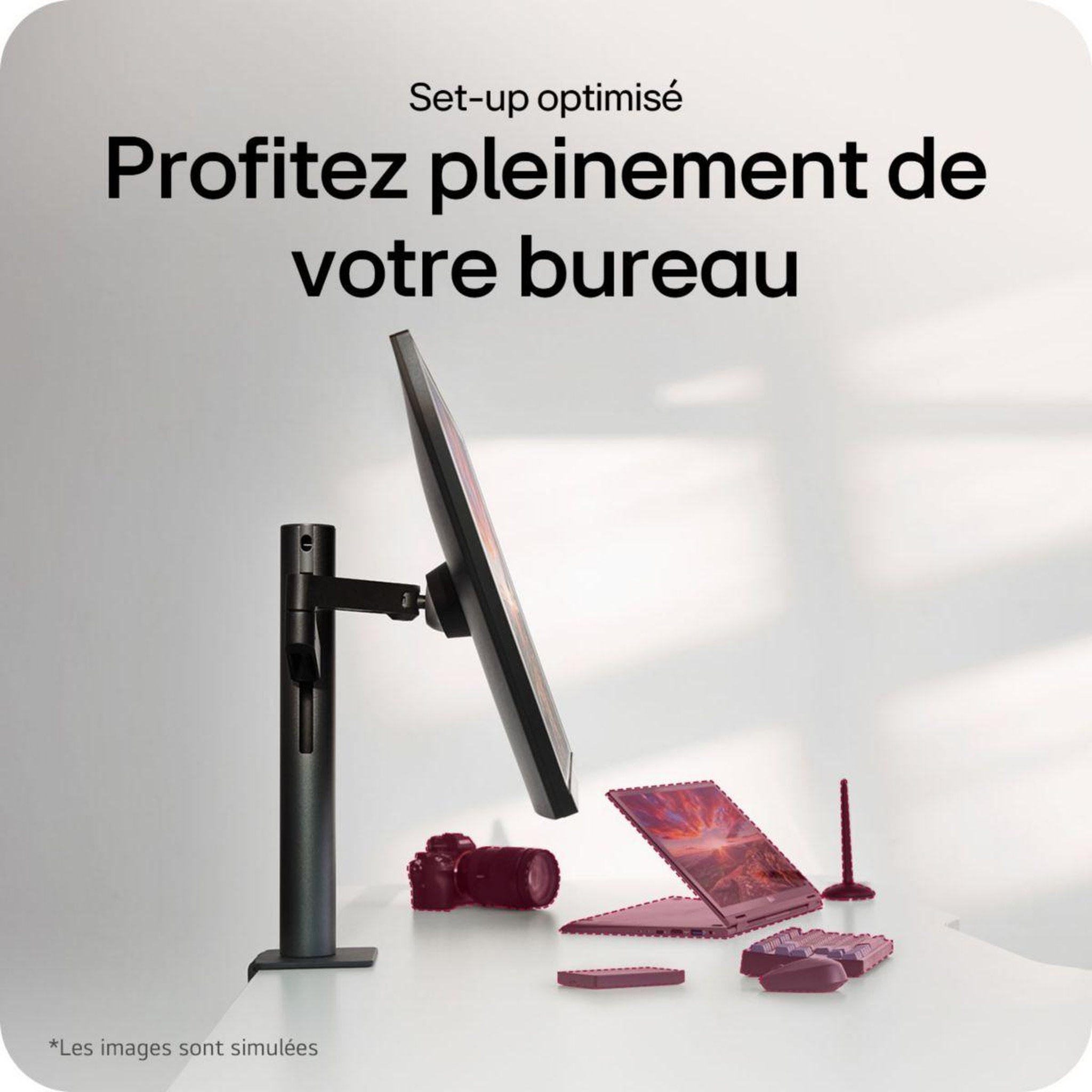 Voir la diapositive 5 : LG Ecran pc 4k 32un880k-b.aeu ultrafine ips 32'' uhd 4k hdr10 usb-c 60w