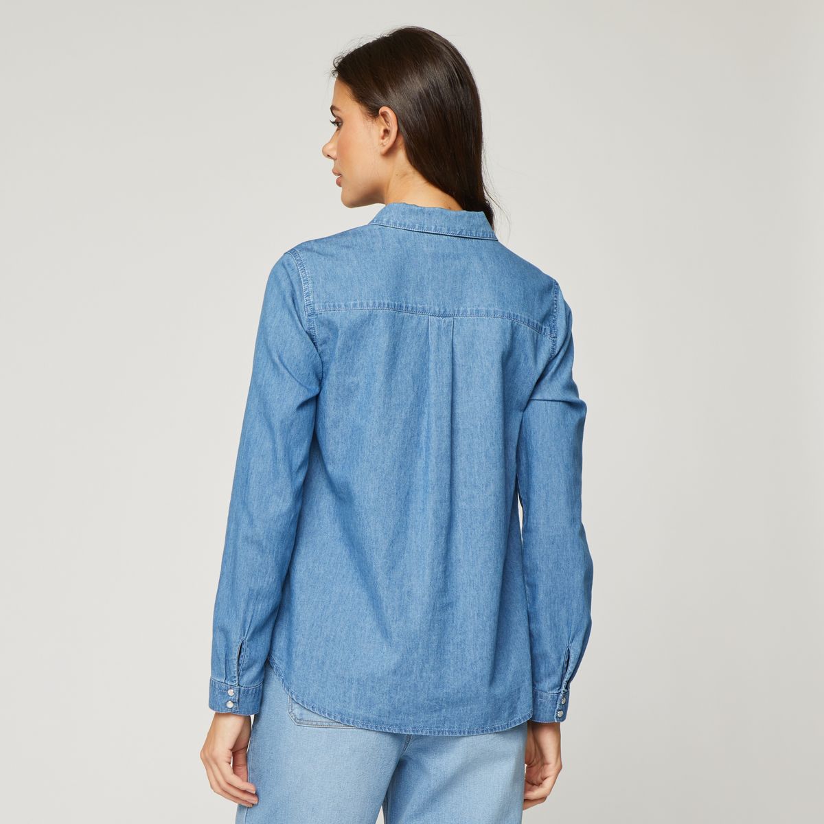 INEXTENSO Chemise en jean femme