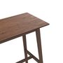 Voir la diapositive 5 : Rendez vous déco Table de bar rectangulaire 4 personnes en bois clair naturel 120 cm - Buvette