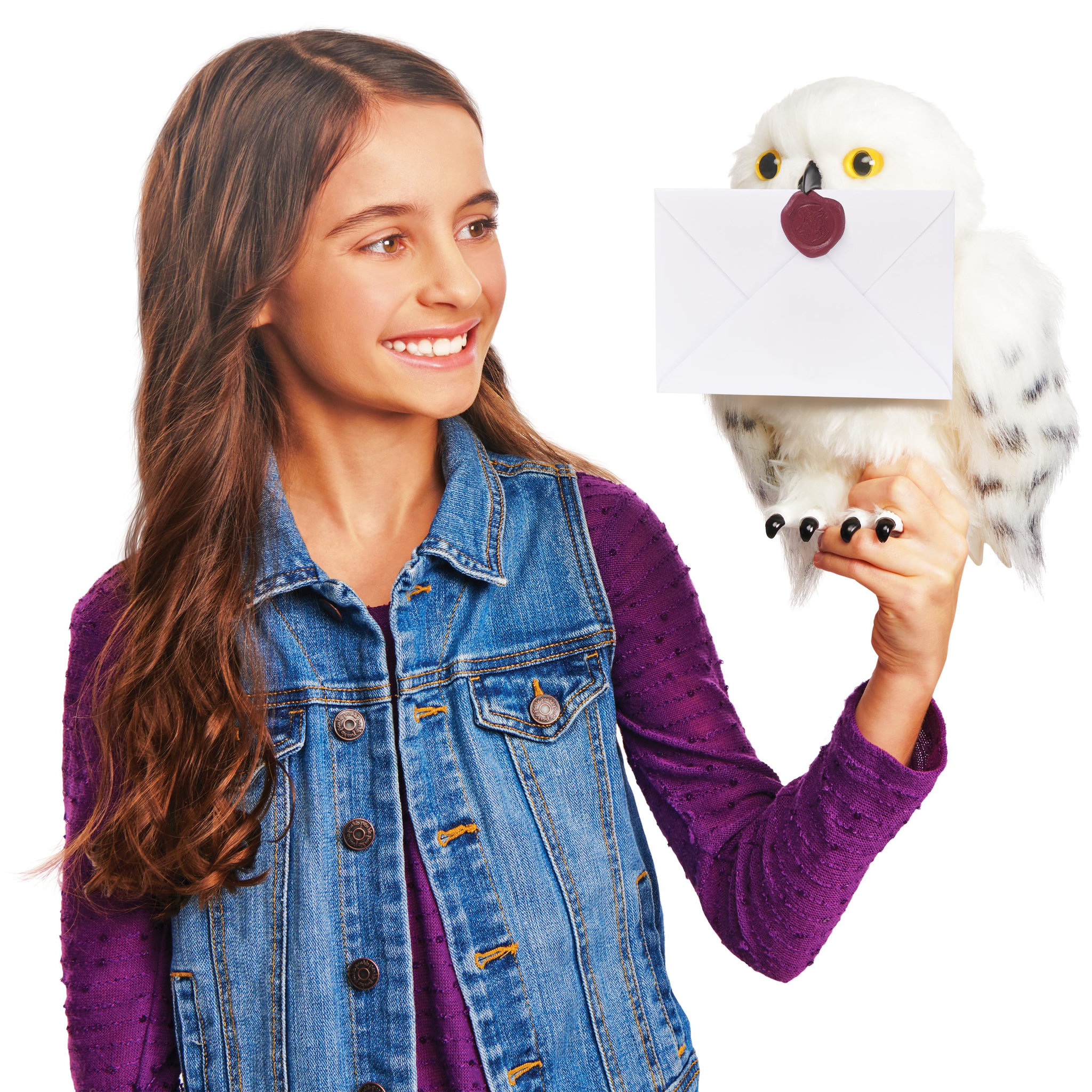 Voir la diapositive 5 : SPIN MASTER Peluche Hedwige Enchantée - Wizarding World